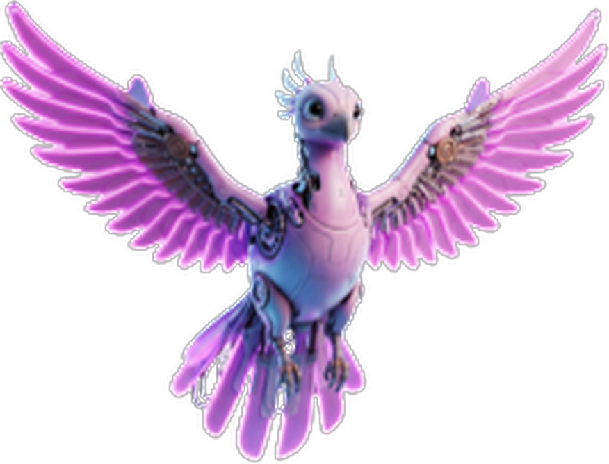 Game of Colors Kids bilim dünyasının kanatlı robot karakteri